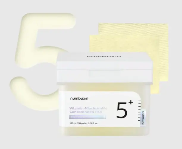 No.5 Vitamin-Niacinamide Concentrated Pad 180ml (70Pads)