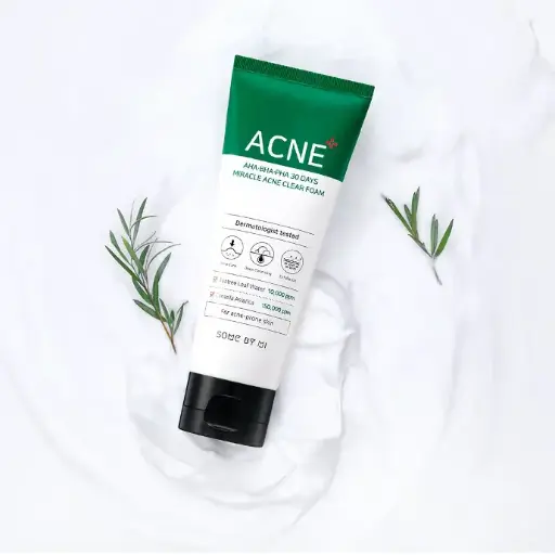 AHA-BHA-PHA 30 DAYS MIRACLE ACNE CLEAR FOAM LIMPIADOR SOME BY MI 100ml